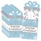 Big Dot of Happiness Winter Wonderland - Snowflake Holiday Party and Winter Wedding Money and Gift Card Sleeves - Nifty Gifty Card Holders - Set of 8
